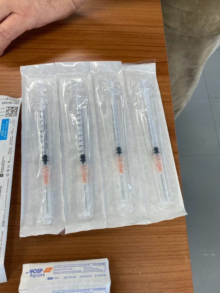 TB Syringe with Fixed Needle 1 ml