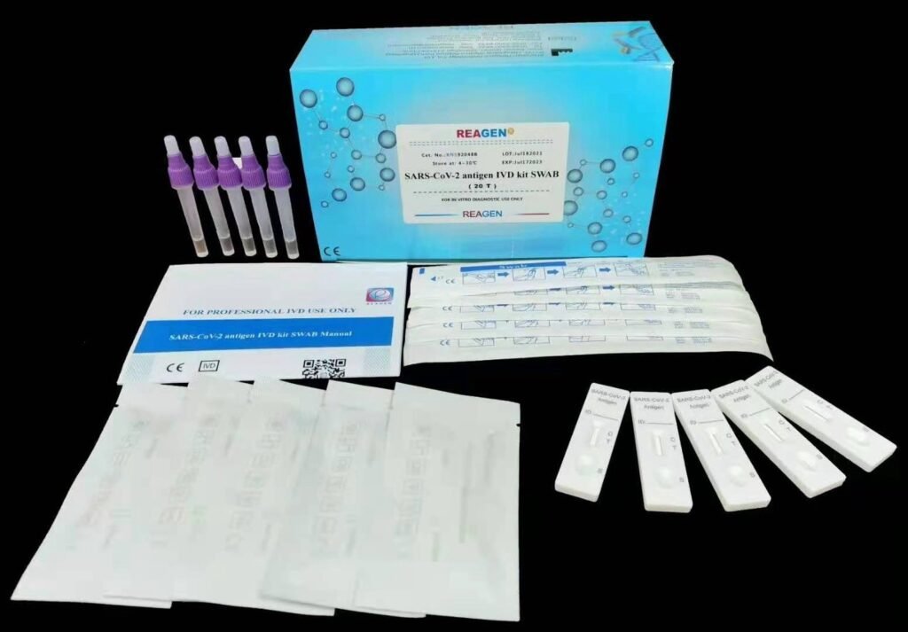 REAGEN SARS-CoV-2 Antigen IVD Kit – Swab 20 Tests